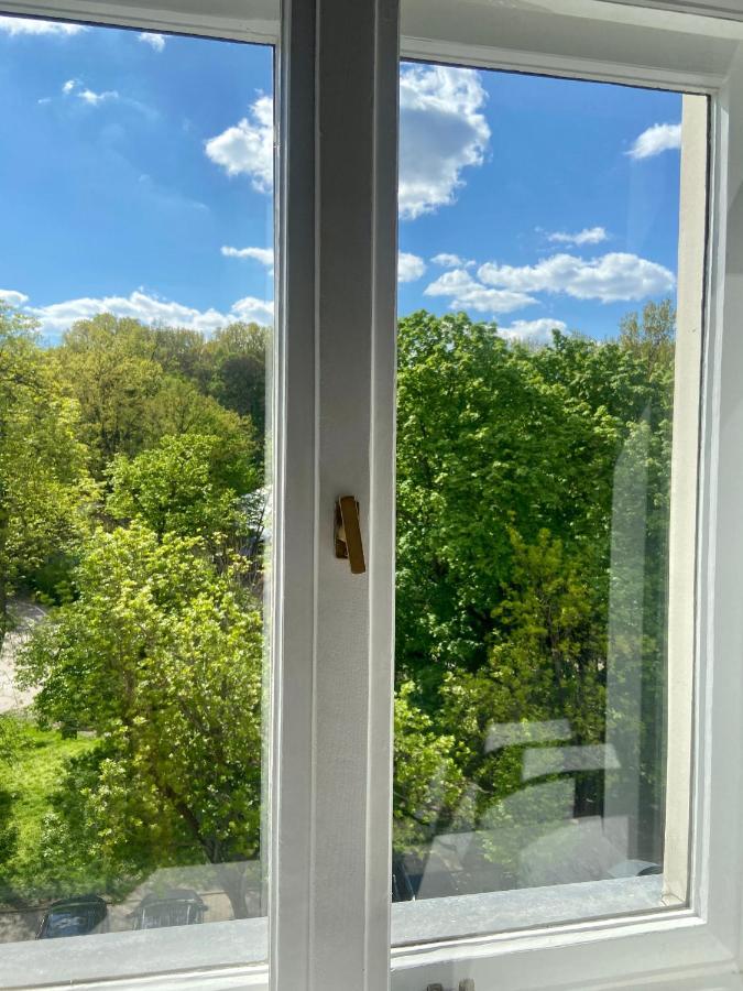 Rozbrat Studio With Park View Warschau Exterior foto